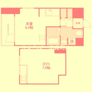 大阪府大阪市西淀川区姫里1【マンション】の間取り