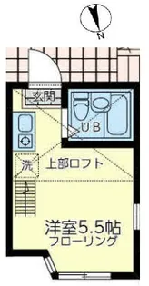 ユナイト境之谷プリンアラモード【1階】の間取り