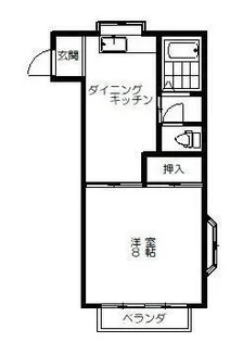 メゾンド・じゅん【2階】の間取り