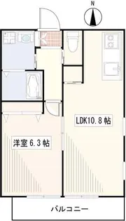 メゾン・パティオ【2階】の間取り