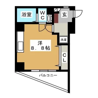 ル・シック湯島【6階】の間取り
