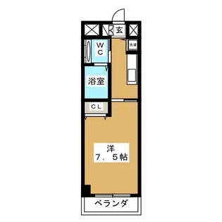 耕和ビル【6階】の間取り