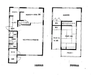 神奈川県鎌倉市浄明寺4【一戸建】の間取り
