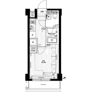 ブライズ西巣鴨【4階】の間取り