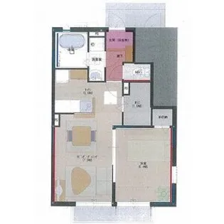 ソルジェンテ II【1階】の間取り