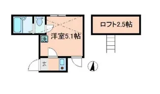 サンシャイン南馬込【3階】の間取り