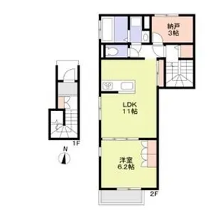 Rilassare【2階】の間取り