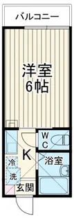 モンステラみのわ【2階】の間取り