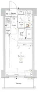 東京都北区赤羽西1【マンション】の間取り