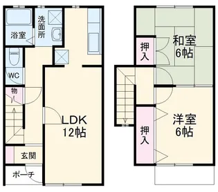 静岡県浜松市中央区瓜内町【一戸建】の間取り