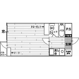 ヴィラ徳行【3階】の間取り