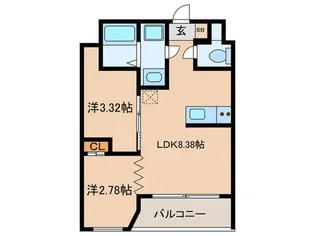 THE GRAND WIN【3階】の間取り