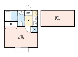 プラナス保土ヶ谷【2階】の間取り