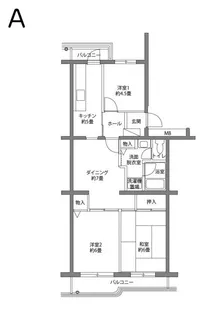 シーブリーズ金沢【3階】の間取り