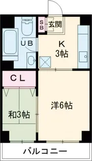 第二ナカヤビル【3階】の間取り