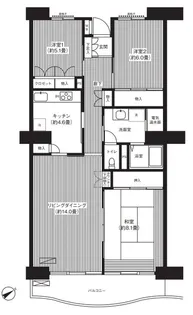 リバーサイド星川【2階】の間取り