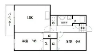 バードランドひめじ弐番館【1階】の間取り