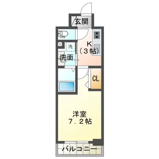 ラフィーネ【3階】の間取り
