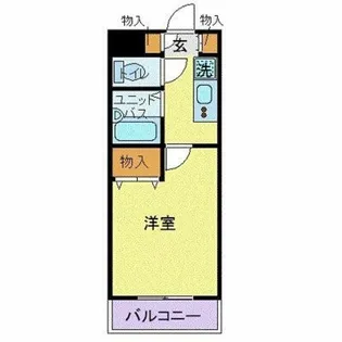 東京都港区芝浦4【マンション】の間取り