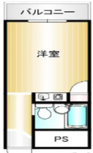 シャトー都島【2階】の間取り