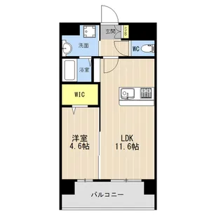 LIBTH菊陽227【5階】の間取り