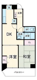 カーサピノ【6階】の間取り