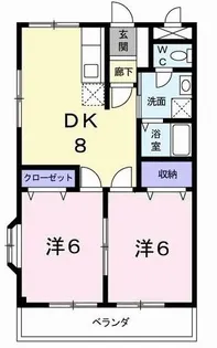 アルテール【2階】の間取り