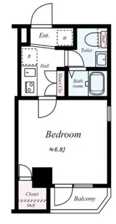 プレール・ドゥーク錦糸町II【2階】の間取り