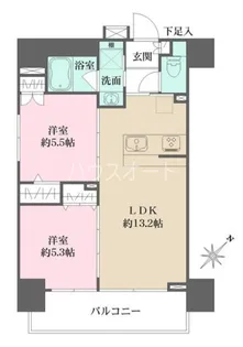 CrestHill文京千石【6階】の間取り