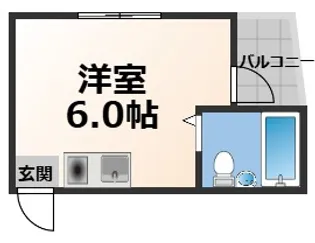 リバーヒル長瀬【2階】の間取り