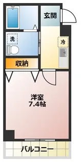 ル・グラン中村橋【1階】の間取り