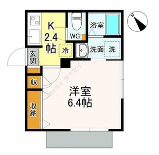 ROSY【1階】の間取り