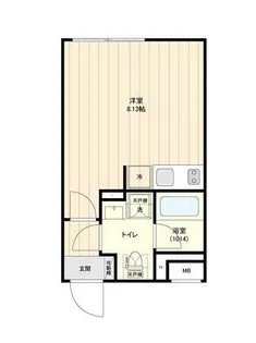 レクス武蔵小山【3階】の間取り