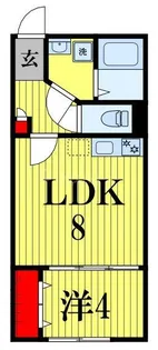 千葉県船橋市宮本8【アパート】の間取り