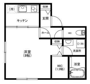 アビタシオンITAMI【2階】の間取り