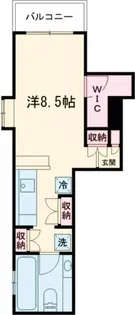 フォーシム千歳船橋【3階】の間取り
