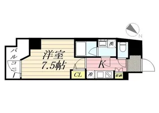 GRANPASEO麻布十番【4階】の間取り