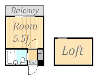 グリーンハイツ西鶴間【2階】の間取り