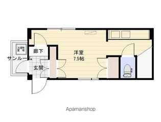 サンスポット【2階】の間取り