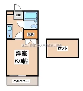 野崎KS【3階】の間取り