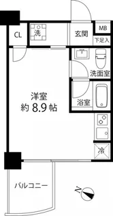 マーレ横浜白金【7階】の間取り