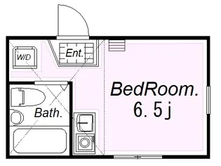 ユナイト白楽ミッテランの杜【1階】の間取り