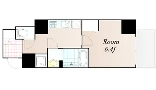 プレサンス松屋町グレース【11階】の間取り