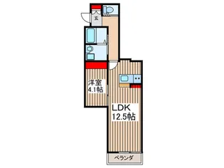 CLAIREA【2階】の間取り