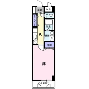 T-SAISON倉敷【4階】の間取り
