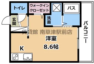 (仮称)インテグラルNANGO【3階】の間取り