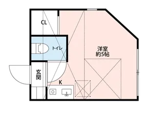 アズール東長崎【2階】の間取り