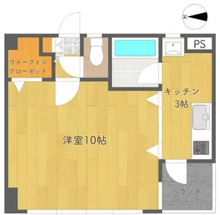 アーバンモリ5【4階】の間取り