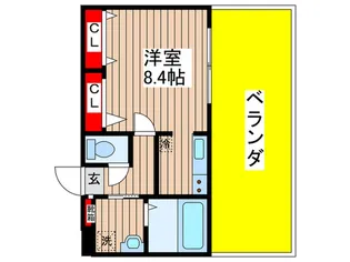 meLiV桜山【4階】の間取り