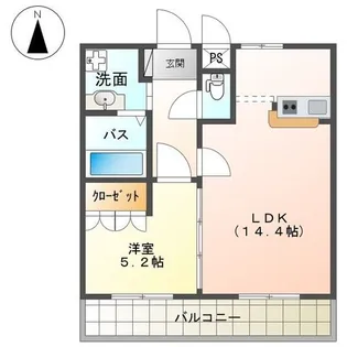 フォーマルハウト【2階】の間取り